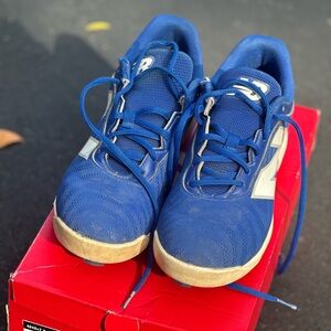 New Balance Kids Blue Cleats